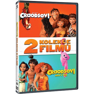 Croodsovi kolekce 1+2 (2 disky) - DVD (U00594)