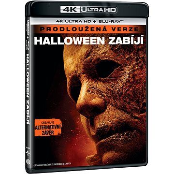 Halloween zabíjí - původní a prodloužená verze (2 disky) - Blu-ray + 4K Ultra HD (U00606)
