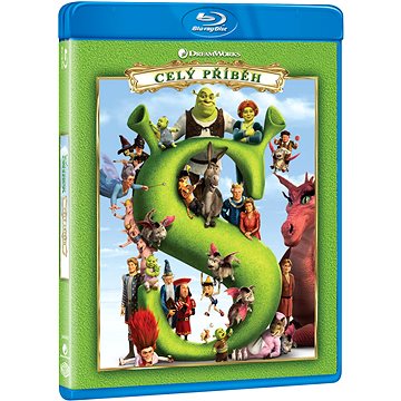 Shrek: Celý příběh - Kolekce 1-4 (4BD) - Blu-ray (U00784)