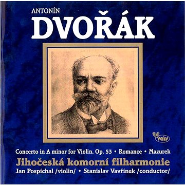 Jihočeská komorní filharmonie: Koncert A moll pro housle, Op.53, Romance, Mazurek - CD (VA0097-2)