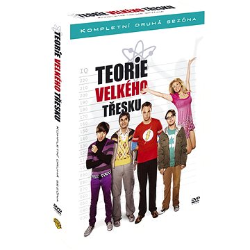 Teorie velkého třesku / The Big Bang Theory - Kompletní 2.série (4DVD) - DVD (W01045)