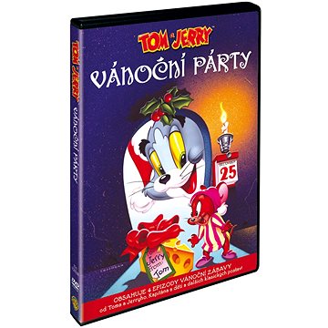 Tom a Jerry: Vánoční párty - DVD (W01052)