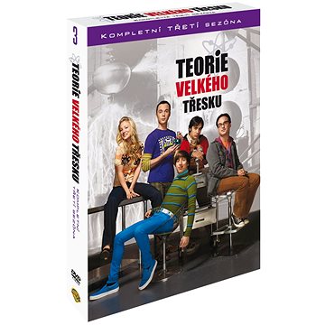 Teorie velkého třesku / The Big Bang Theory - Kompletní 3.série (3DVD) - DVD (W01097)