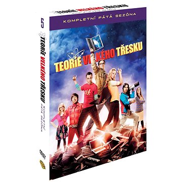 Teorie velkého třesku / The Big Bang Theory - Kompletní 5.série (3DVD) - DVD (W01461)