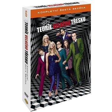 Teorie velkého třesku / The Big Bang Theory - Kompletní 6.série (3DVD) - DVD (W01558)
