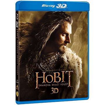 Hobit: Šmakova dračí poušť 3D+2D (4 disky) - Blu-ray (W01652)