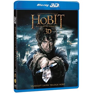 Hobit: Bitva pěti armád 3D+2D (4 disky) - Blu-ray (W01774)