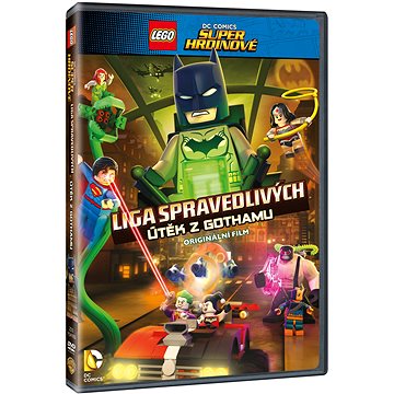 Lego DC Super hrdinové: Útěk z Gothamu - DVD (W01931)
