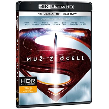 Muž z oceli (2 disky) - Blu-ray + 4K Ultra HD (W01980)