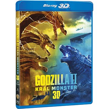 Godzilla II Král monster 3D+2D (2 disky) - Blu-ray (W02304)