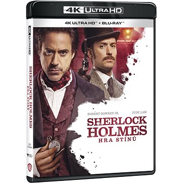 Sherlock Holmes: Hra stínů (2 disky) - Blu-ray + 4K Ultra HD (W02426)