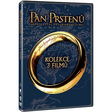 Pán prstenů - Komplet trilogie (Rozšířená edice 6DVD) - DVD (W02503)