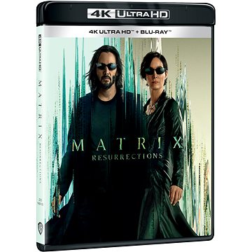 Matrix Resurrections (2 disky) - Blu-ray + 4K Ultra HD (W02678)