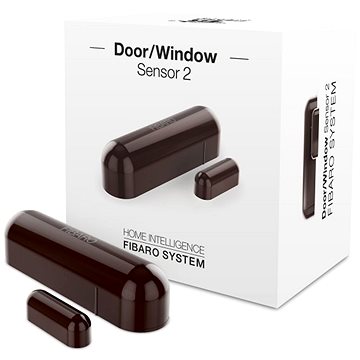 FIBARO Senzor na okna a dveře 2 hnědý (FGDW-002-7)