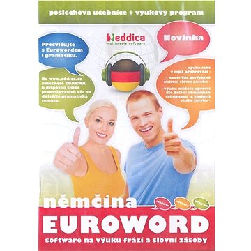 EuroWord Němčina: Software na výuku frází a slovní zásoby (859-4-624-5111-2)