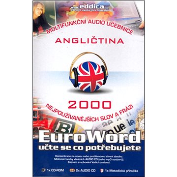 CD Euroword Angličtina 2000 nejpoužívanějších slov (859-4-624-5053-5)