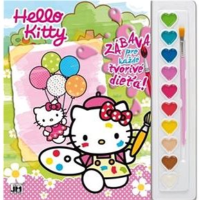Omalovánka s barvami Hello Kitty: Zábava pro každé tvořivé dítě!