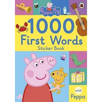 Peppa Pig: 1000 First Words Sticker Book (0241294649)