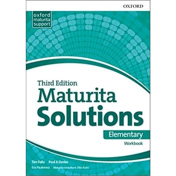 Maturita Solutions 3rd Edition Elementary Workbook Czech Edition (9780194561877)