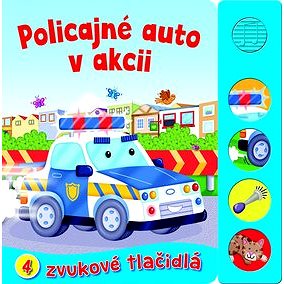 Policajné auto v akcii: 4 zvukové tlačidlá (978-80-255-1174-9)
