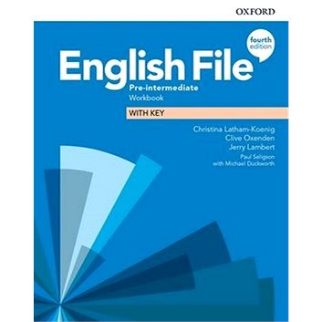 English File Fourth Edition Pre-Intermediate Workbook with Answer Key (9780194037686)