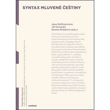 Syntax mluvené češtiny (978-80-200-2961-4)