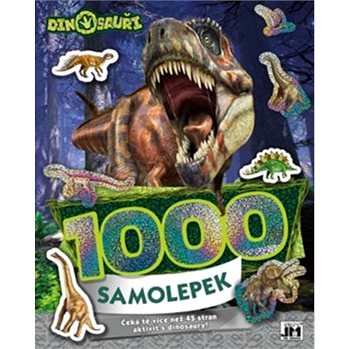 Dino 1000 samolepek (8595593820415)