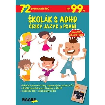 Školák s ADHD Český jazyk a psaní (978-80-7496-431-2)