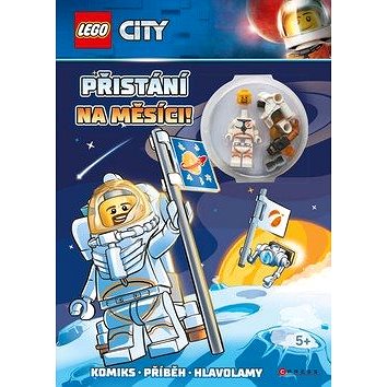LEGO CITY Přistání na Měsíci: Komiks, příběh, hlavolamy, obsahuje minifigurku (978-80-264-2614-1)