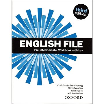 English File Third Edition Pre-intermediate Workbook with Answer Key (9780194598224)