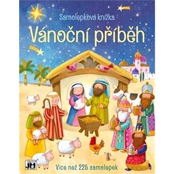 Samolepková knížka Vánoční příběh: Více než 225 samolepek (8595593823843)
