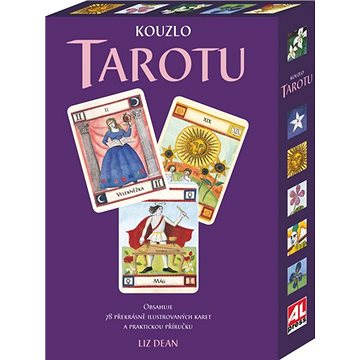 Kouzlo tarotu: Obsahuje 78 překrásně ilustrovaných karet a praktickou příručku (978-80-7633-213-3)