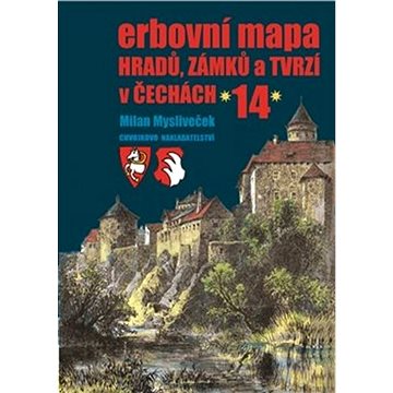 Erbovní mapa hradů, zámků a tvrzí v Čechách 14 (978-80-86183-88-6)