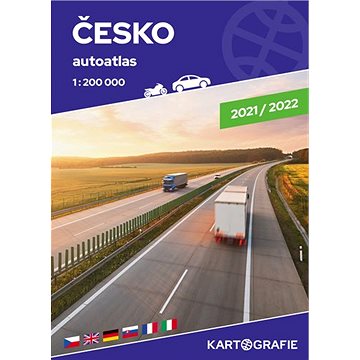 Česko Velký autoatlas 1 : 200 000: 2021/2022 (978-80-7393-526-9)
