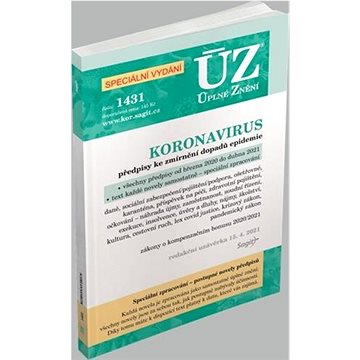 ÚZ 1431 Koronavirus - speciální vydání: podle stavu k 15. 4. 2021 (978-80-7488-468-9)