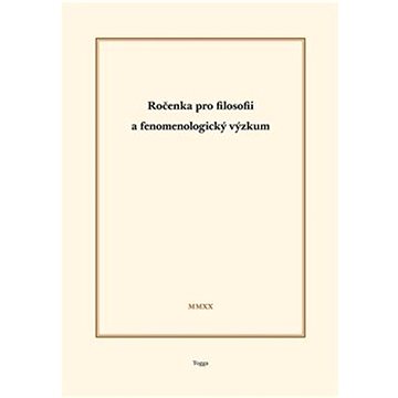 Ročenka pro filosofii a fenomenologický výzkum (978-80-7476-200-0)