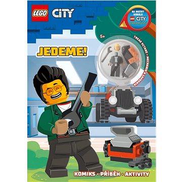 LEGO CITY Jedeme!: Komiks, příběh, aktivity, obsahuje minifigurku (978-80-264-3615-7)