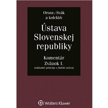 Ústava Slovenskej republiky: Komentár (978-80-571-0380-6)