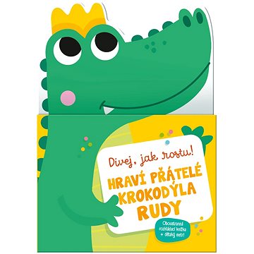 Hraví přátelé krokodýla Rudy: Oboustranná rozkládací knížka + dětský metr! (9789464223231)