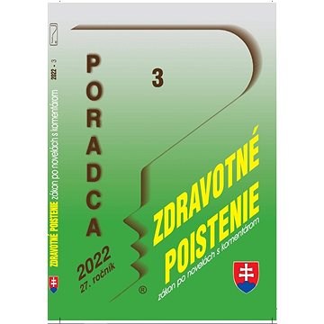 Poradca 3/2022 – Zákon o zdrav. poistení - zákon po novel. s komentárom: Poskytovanie príspevkov pre