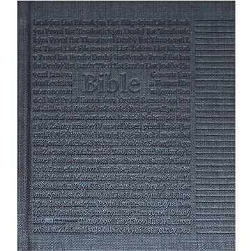 Poznámková Bible antracitová: Český ekumenický překlad (978-80-7545-106-4)