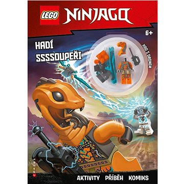 LEGO NINJAGO Hadí ssssoupěři: Aktivity, příběh, komiks, obsajuje minifigurku (978-80-264-3961-5)