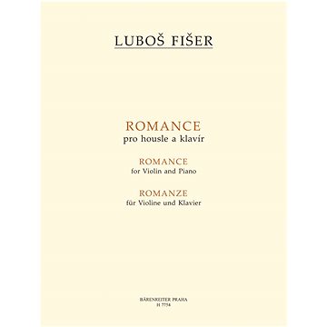 Romance: pro housle a klavír (9790260109629)