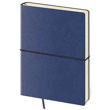 Zápisník Flexio L modrý tečkovaný (8595230702890)