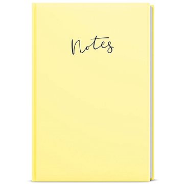 Notes linkovaný Pastel žlutá (8595179235886)