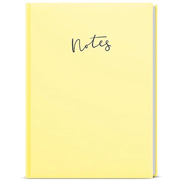 Notes linkovaný Pastel žlutá (8595179235930)