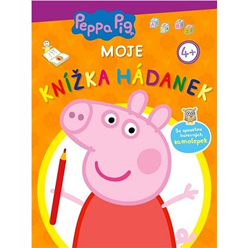 Peppa Pig Moje knížka hádanek: Se spoustou barevných samolepek (8594050433458)
