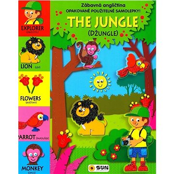 Zábavná angličtina The Jungle: Opakovaně použitelné samolepky (978-80-7567-992-5)