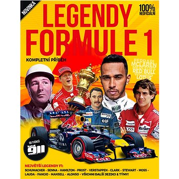 Legendy Formule 1: Kompletní příběh (978-80-7525-488-7)