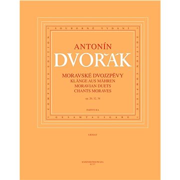 Moravské dvojzpěvy: op. 20, 32, 38 (9790260103016)